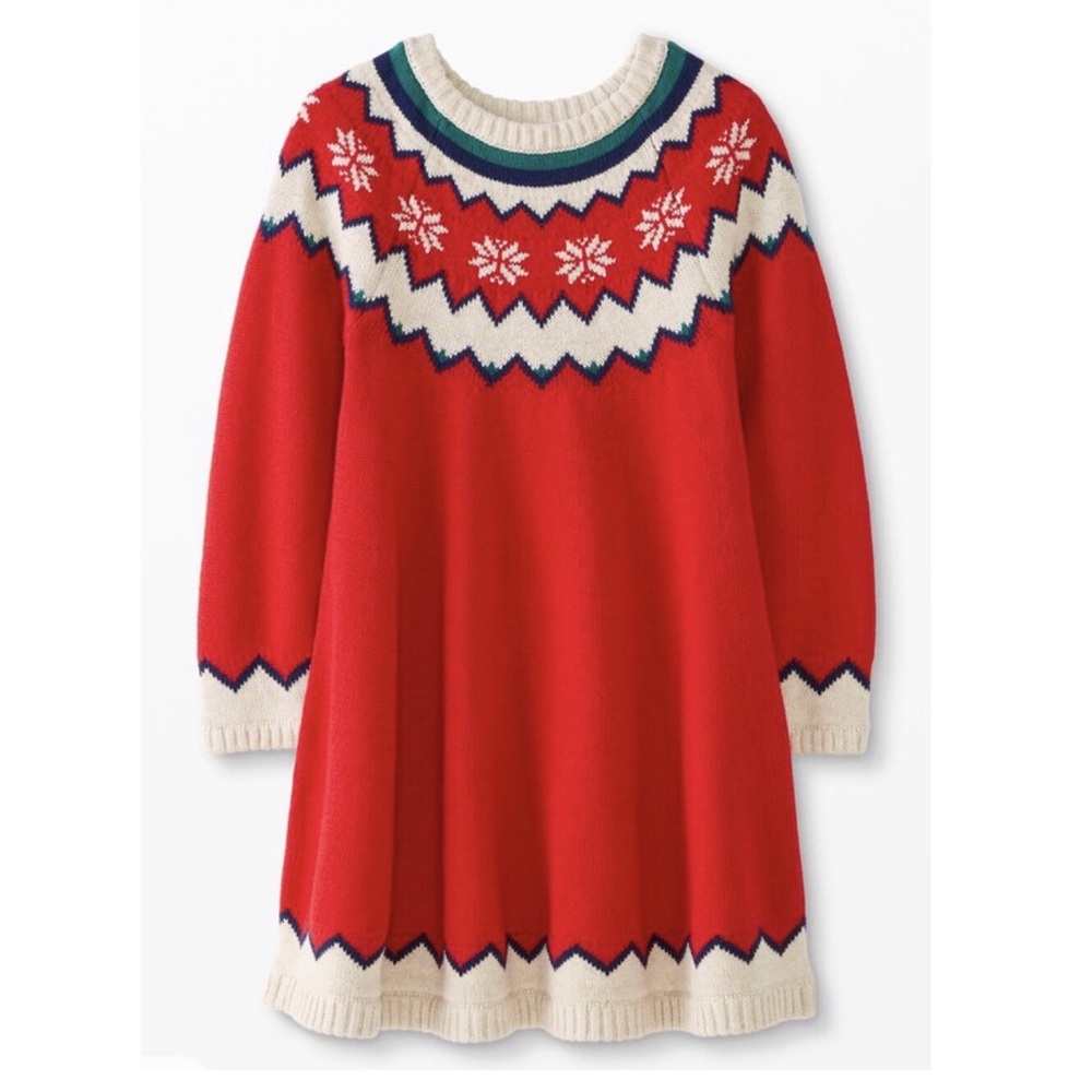 📌🆕 Hanna Andersson • Fairisle • Sweater Dress